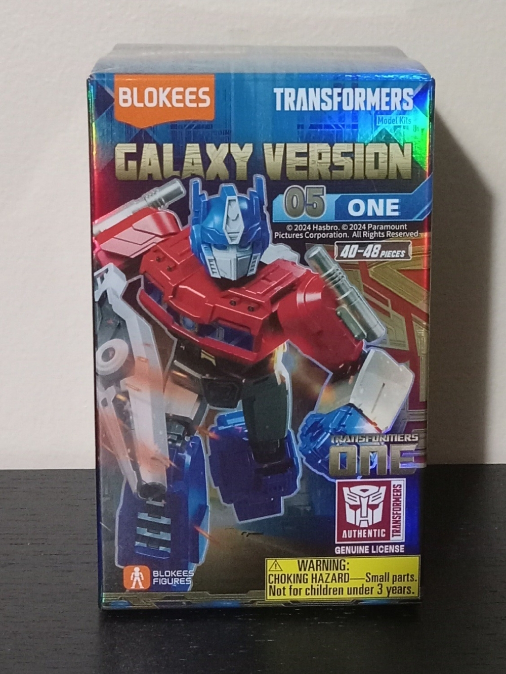 BLOKEES Transformers Galaxy Version 05 One collectible. New in Box
